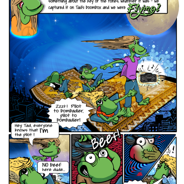 The Swamp Kings Comic